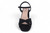 BLK FX SD PLTFRM CRSS HEEL