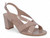 NUDE PAT STRAPPY SANDAL HEEL
