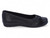 BLK VGN LTHR ELSTC SCHL SHOE