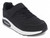 GIRLS BLK/WHT CONTRAST SNKR