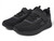BOYS BLK WEBBED ATH SNEAKER