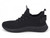 LADIES BLK FLYKNIT SNEAKER
