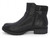 BLK VGN LTHR SHORT SWTR BOOTIE