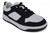 GIRLS BLK WHT BLUE LOWTOP