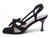 BLK FX SD BOW KITTEN HEEL