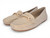 BEIGE FX SD GRID MOCCASIN