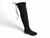 BLK KNEE HIGH FAUX SUEDE BOOT