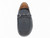 Men's Black Ornament Step-In Mocassin