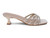 GOLD SATIN GEM KTTN HEEL