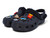 BOYS 11-3 BLACK LINED CLOGS