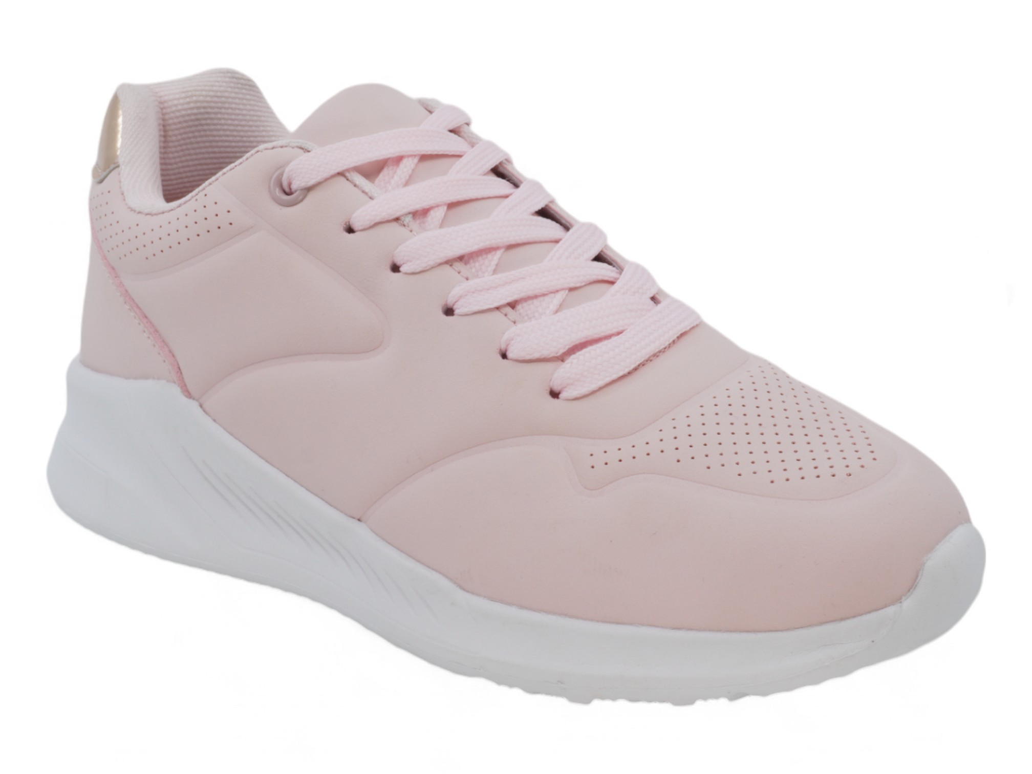 Girls Pink Bubble Sneaker - Fabco Shoes