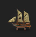 SECRET DESIRE Wood Ship Model Kit