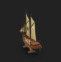 SECRET DESIRE Wood Ship Model Kit