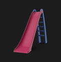 Costway Children Kids Toddlers Folding Slide W/Bask