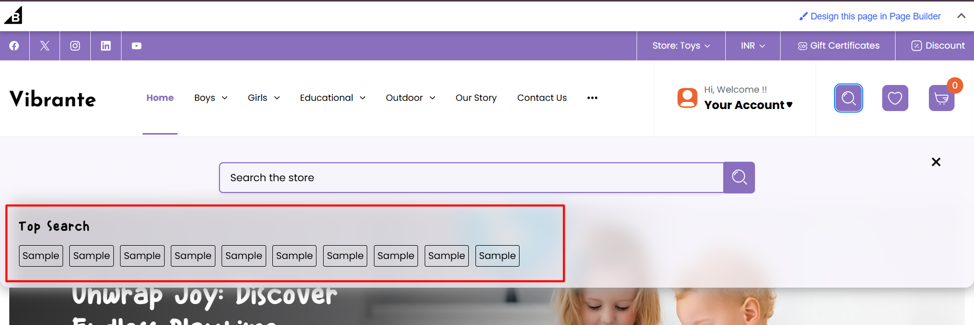 Search Suggestions