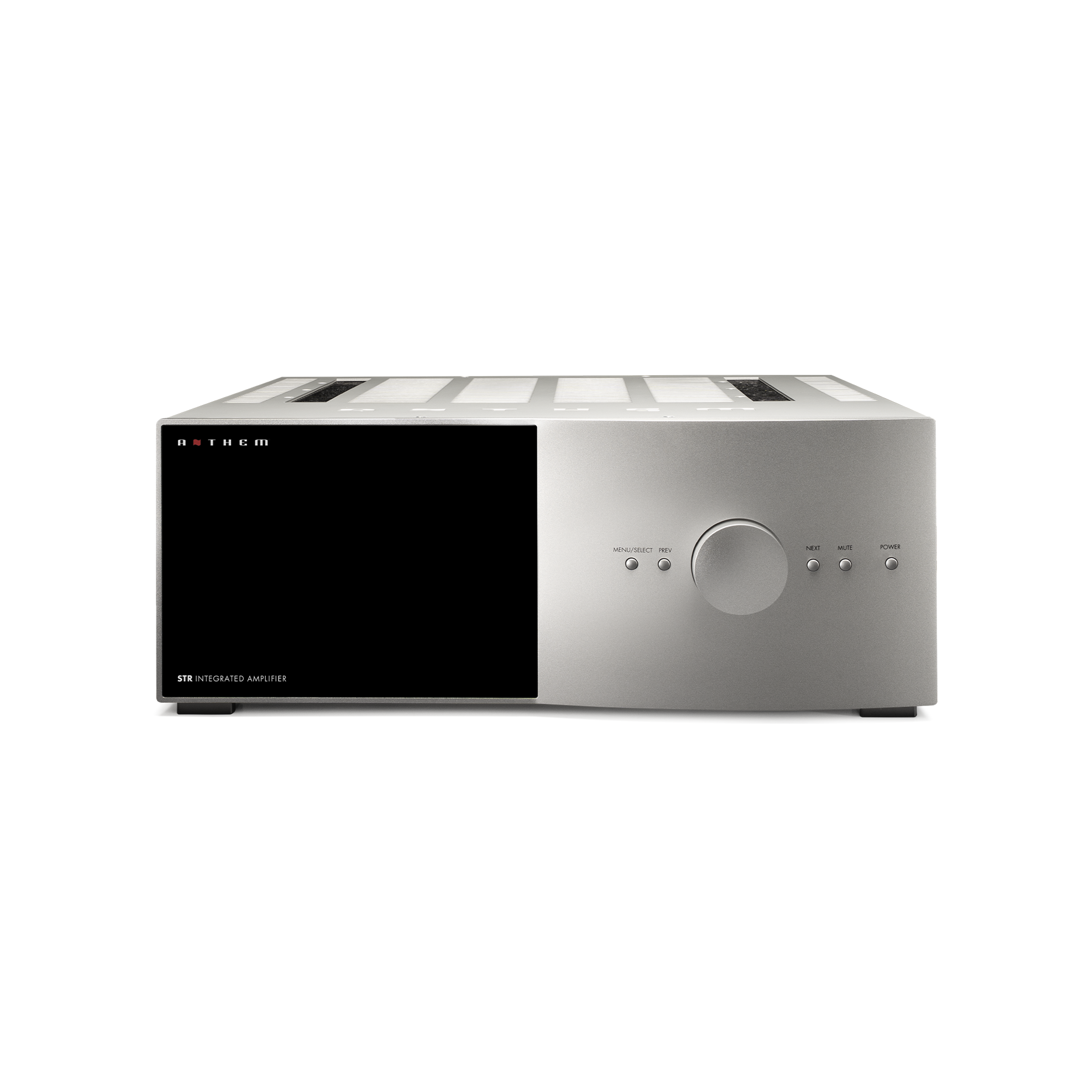STR Integrated Amplifier Silver Front
