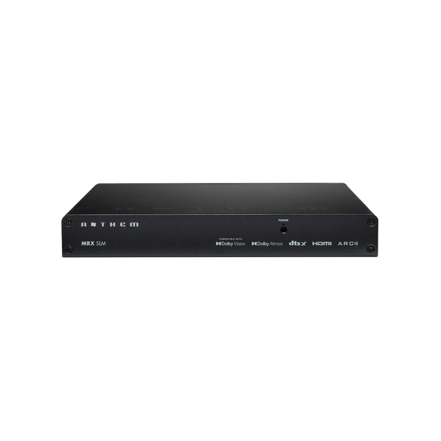 5 Channel Slim-line A/V receiver with HDMI 2.0b eARC, HDCP 2.3, Wireless Streaming, and Anthem Room Correction (ARC®) Genesis
