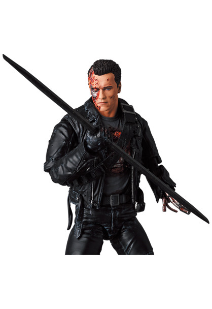 MAFEX T-800 (T2：BATTLE DAMAGE Ver.) Mafex 199 T-800 (T2 Ver)