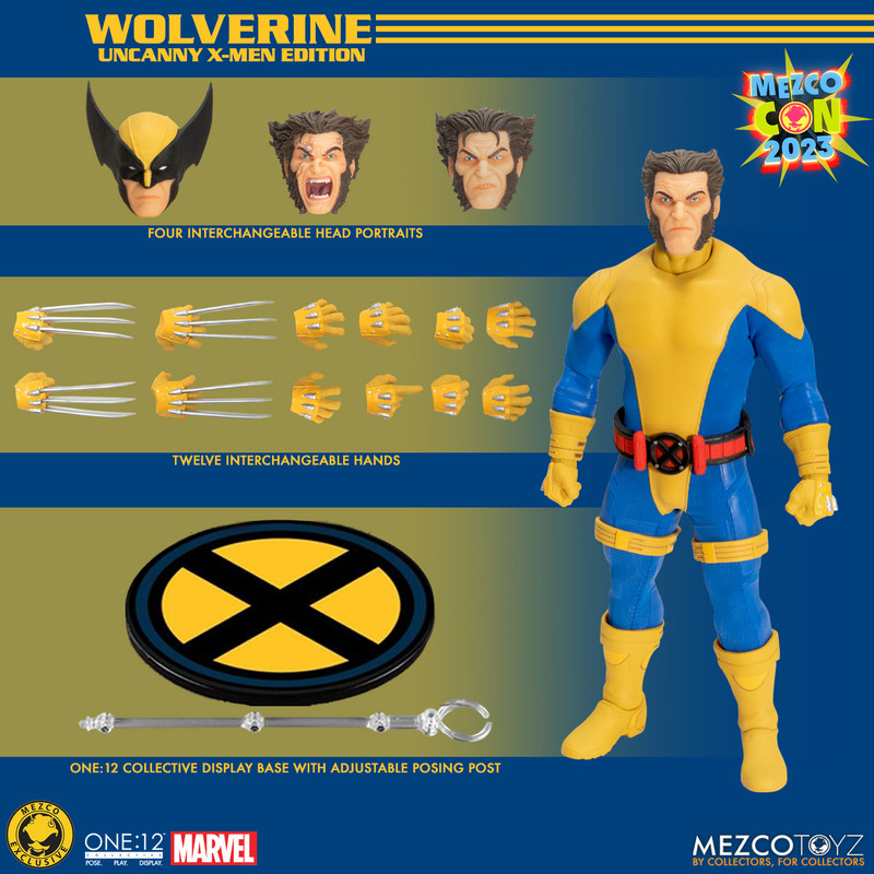 Mezco One 12 Collective Wolverine Uncanny XMen Edition