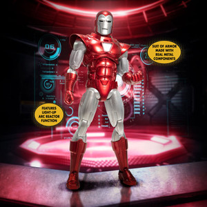 Mezco: One 12 Collective Iron Man Silver Centurion