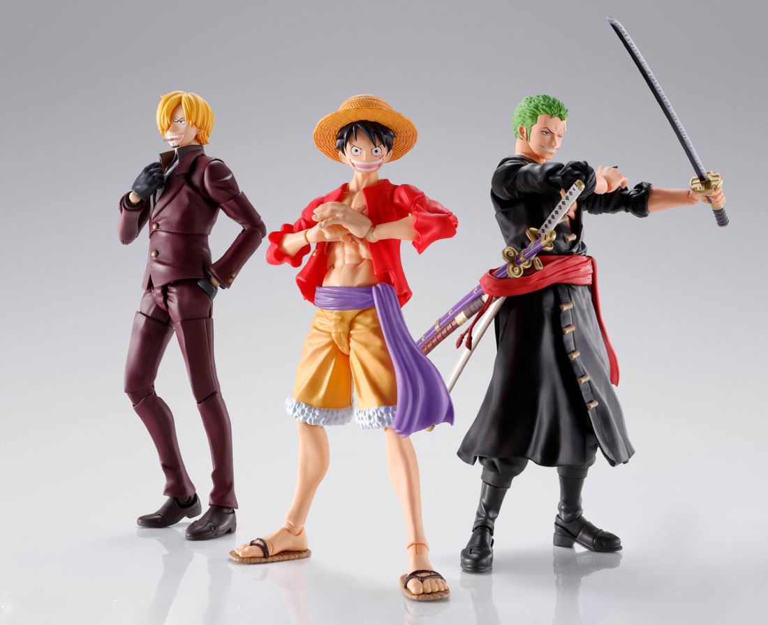 Bandai Tamashii Nations SH Figuarts One Piece Action Figures from Wano arc