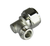 C8512 4.3/10 Male to N/Female Right Angle Adapter Centric RF