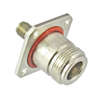 C3655 N/Female to SMA/Female Flange Adapter Centric RF