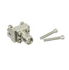 292-05A-6 SMA End Launch Low Profile  27Ghz .007" pin .048" Dielectric Dia PCB to .1" 0.5" Wide Block 