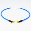 C7575-088-XX Custom Cable SMP Female RA to SMP Female RA CRF086 Semi Flexible 18Ghz Centric RF