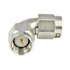 C3263 SMA Right Angle Adapter Male to Male 18Ghz VSWR 1.25; 1.4 25 Ghz S Steel
