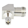 C3530 SMA Male to N Female R Angle Adapter 18 Ghz VSWR 1.2  S Steel Swept Inner Contact