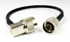 C5070-250-XX 37-60 inches Custom N Male to Male R Angle CRF240 Cable Centric RF