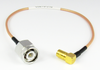 C5278-316-XX Custom SMB/Plug Right Angle to TNC/Male RG316 Centric RF