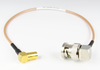 C7880-316-XX Custom BNC/Male Right Angle to SMB/Plug Right Angle RG316 Cable Centric RF