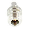 C3527 SMA Male to N Female Adapter 18Ghz VSWR 1.15  S Steel