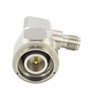 C2674 SMA Female to TNC Male Right Angle Adapter 6Ghz VSWR 1.2 S Steel