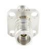 C7243 2.92mm Female to 2.4mm Female Flange Adapter VSWR 1.2 40Ghz