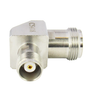 C5418  N Female to TNC Female Right Angle Adapter 18Ghz VSWR 1.25 S Steel