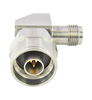 C5439 N Male to TNC Female Right Angle Adapter 18Ghz VSWR 1.25 S Steel