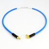 C6374-087-XX Custom Cable MiniSMP/Female to SMP/Female Right Angle CRF086MF Flexible 12Ghz Centric RF