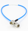 C2424-087-XX Custom Cable 2.4/Male to 2.4/Male CRF086MF Flexible 50 Ghz Centric RF