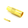 CX4817 MMCX Jack Connector RG405(.086) Brass Crimp Solder