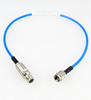 C1424-087-XX Custom Cable 2.4/Male to 2.4/Female CRF086MF Flexible 50Ghz Centric RF