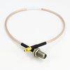 C5969-316-XX Custom Cable MMCX/Plug to SMA/Female Bulkhead RG316 3Ghz Centric RF