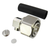CX2505 Right Angle Connector 4310 Male for 1/4" Superflexible Corrugated Cable Low Pim 1800 MHz