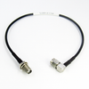 C5973-110-XX Custom Cable SMA/Male Right Angle to SMA/Female Bulkhead CRF100 3Ghz Centric RF