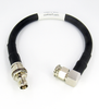 C5872-410-XX Custom Cable TNC/Female Bulkhead to TNC/Male Right Angle CRF400 6ghz Centric RF