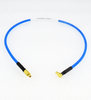 C6983-087-XX Custom Cable MMCX/Plug to MiniSMP/Female Right Angle 6Ghz CRF086MF Flexible Centric RF