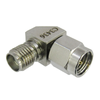 C3436 SMA Mitred Right Angle Adapter Male to Female 18Ghz VSWR 1.15 