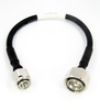 C2543-050-XX Custom Cable 2.2/5 Male to 4.3/10 Male .250 Superflexible Corrugated Low PIM Centric RF